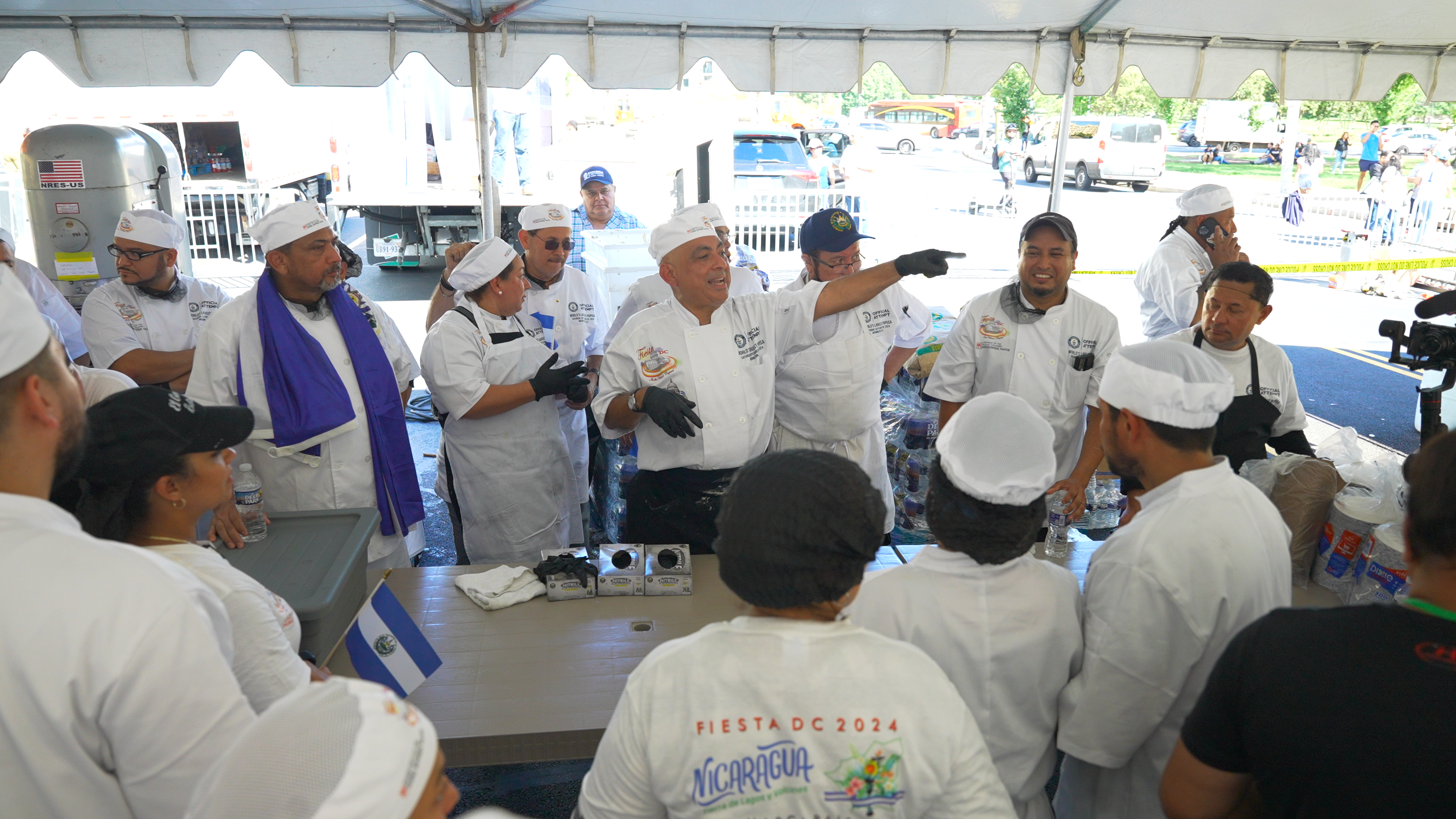 Behind the scenes — Benjamín