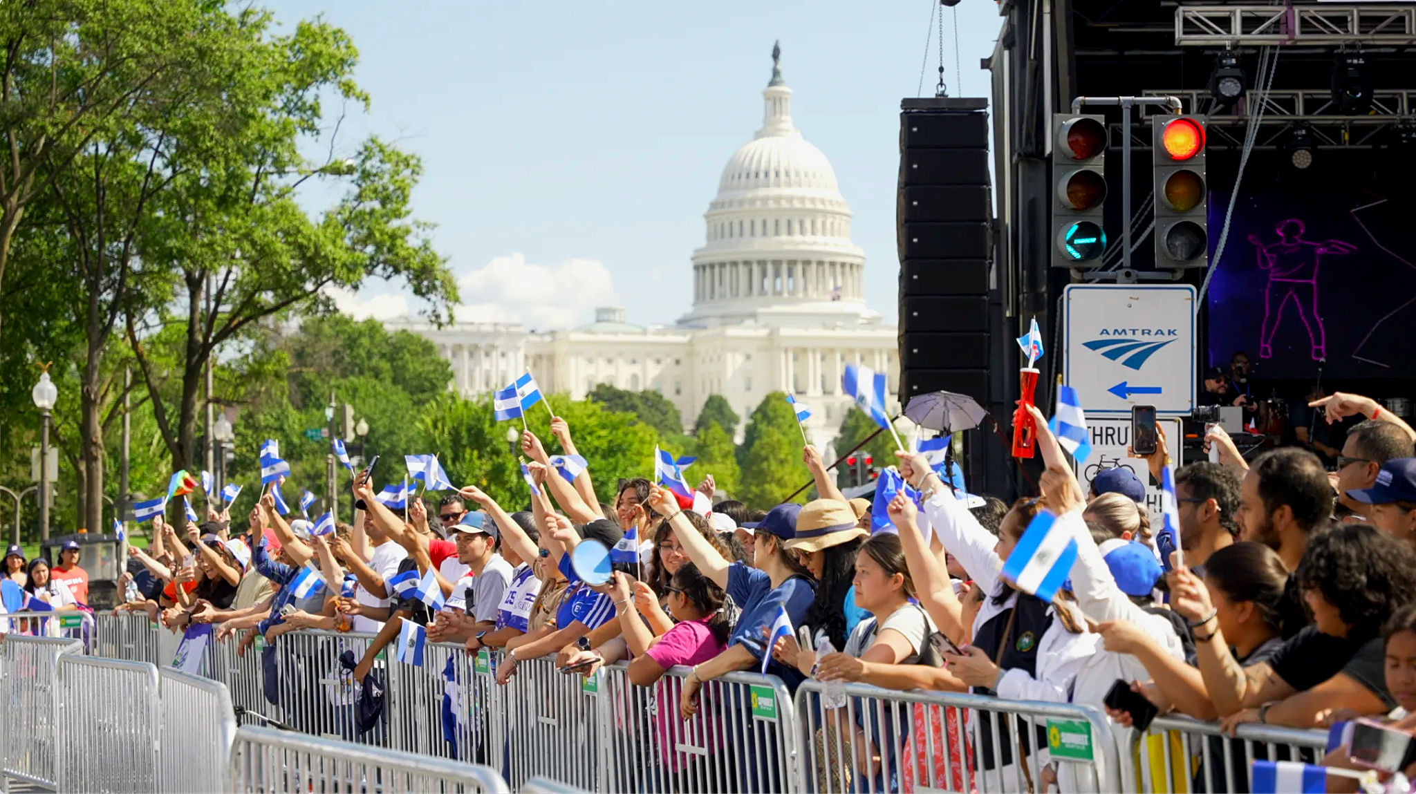 Fiesta DC celebration near the Capitol